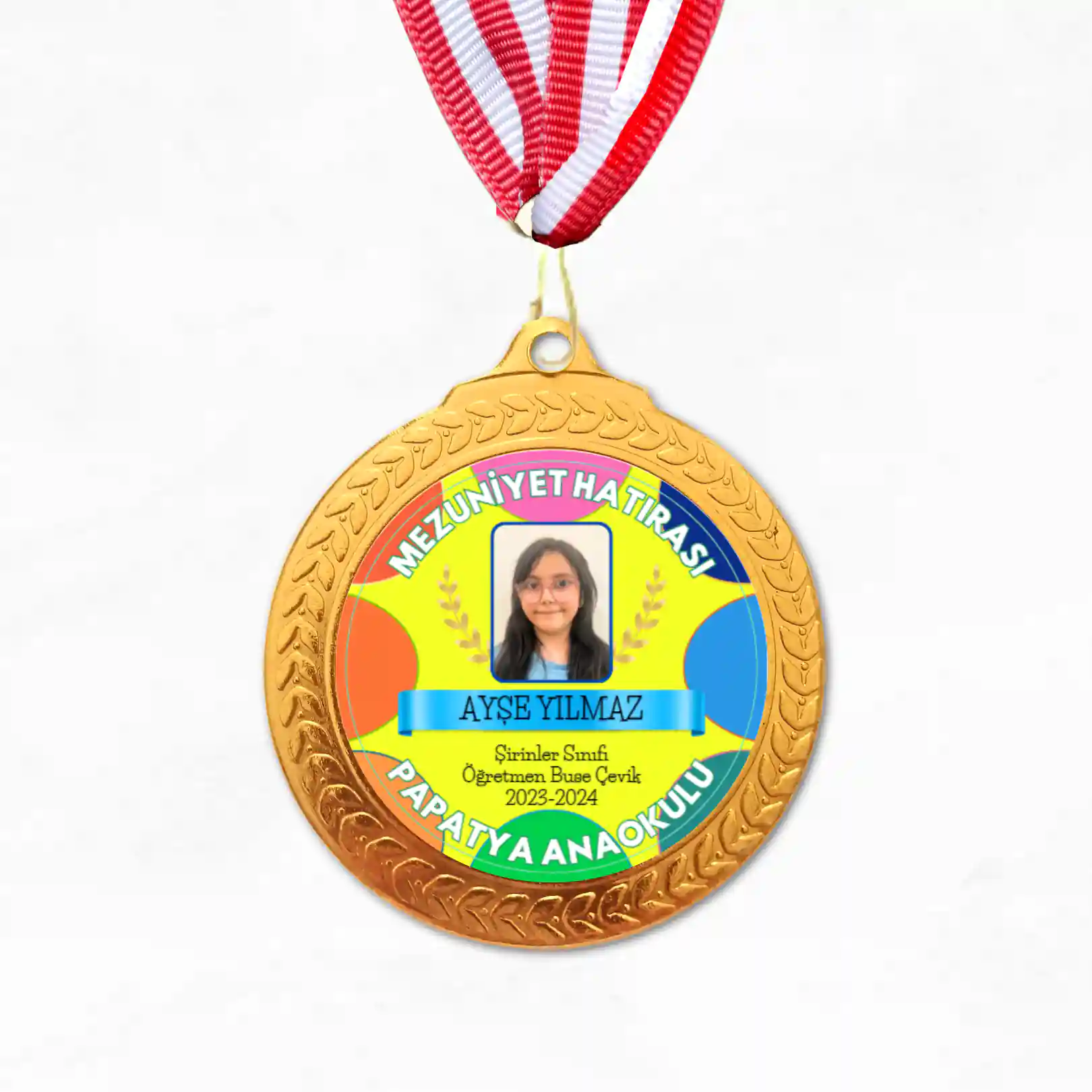 anaokulu mezuniyet madalyasi